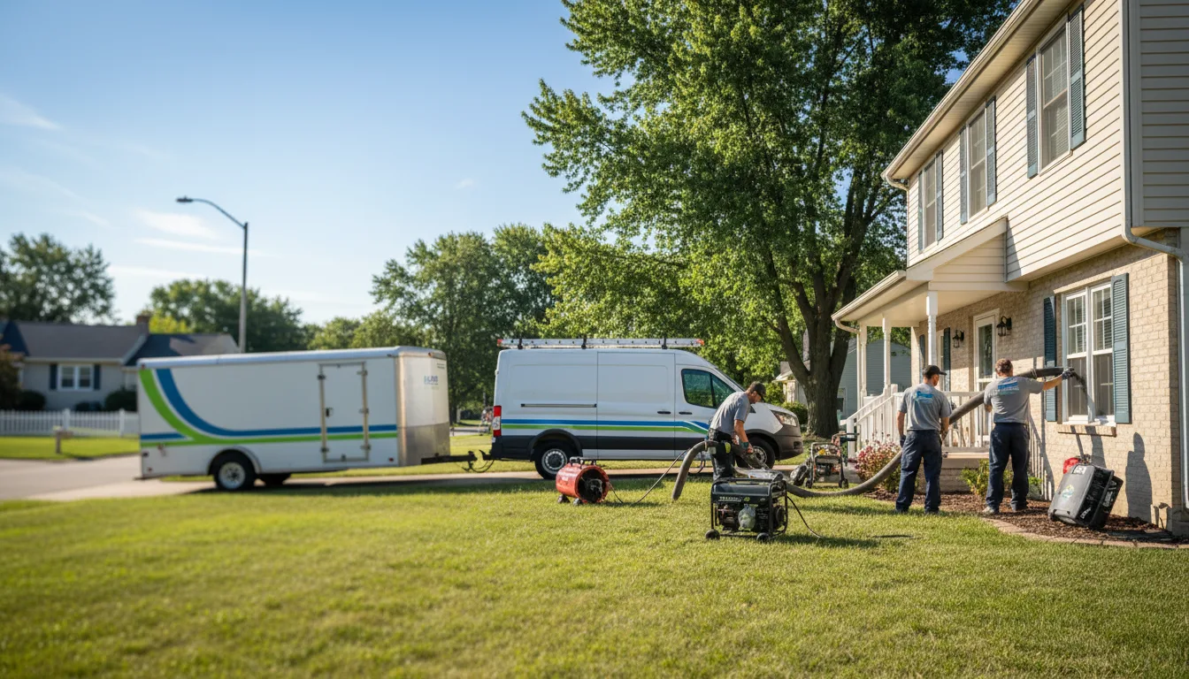 Flooded Basement Restoration And Cleanup With Repair in Alexander, NY near me